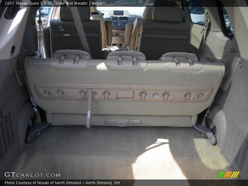 Silver Mist Metallic / Beige 2007 Nissan Quest 3.5 SE
