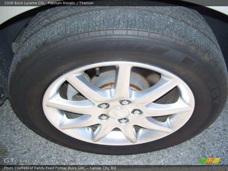 Platinum Metallic / Titanium 2008 Buick Lucerne CXL