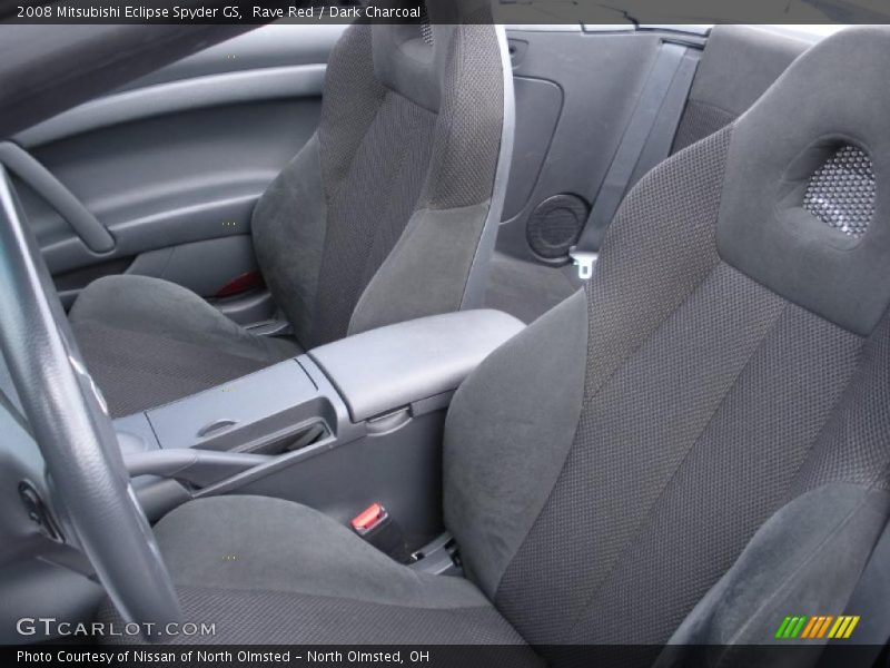 Rave Red / Dark Charcoal 2008 Mitsubishi Eclipse Spyder GS