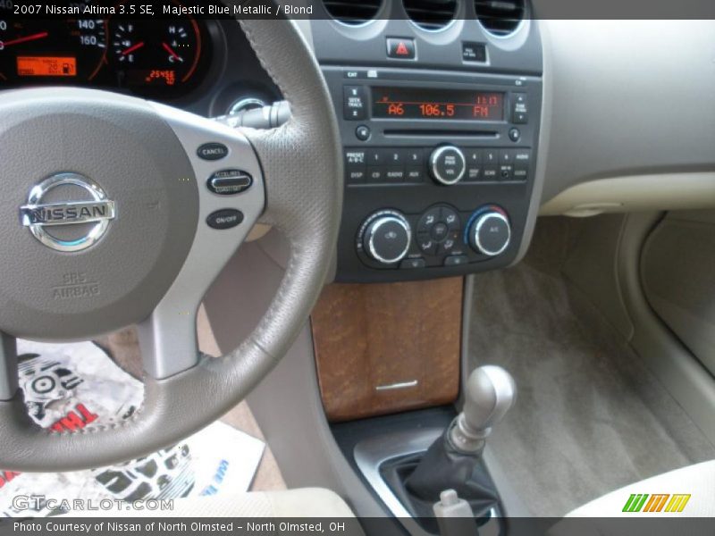 Majestic Blue Metallic / Blond 2007 Nissan Altima 3.5 SE