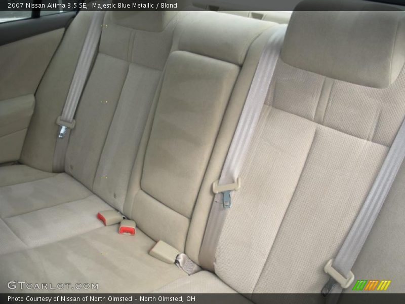Majestic Blue Metallic / Blond 2007 Nissan Altima 3.5 SE