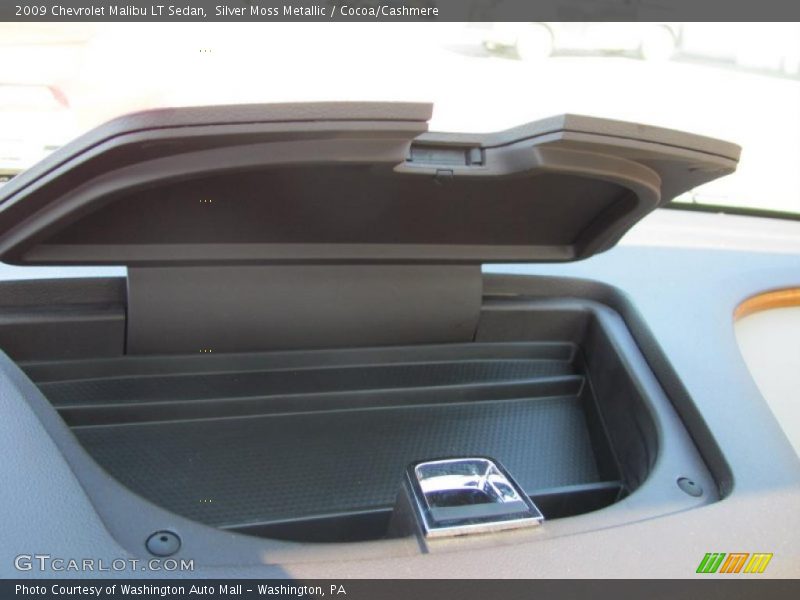 Silver Moss Metallic / Cocoa/Cashmere 2009 Chevrolet Malibu LT Sedan
