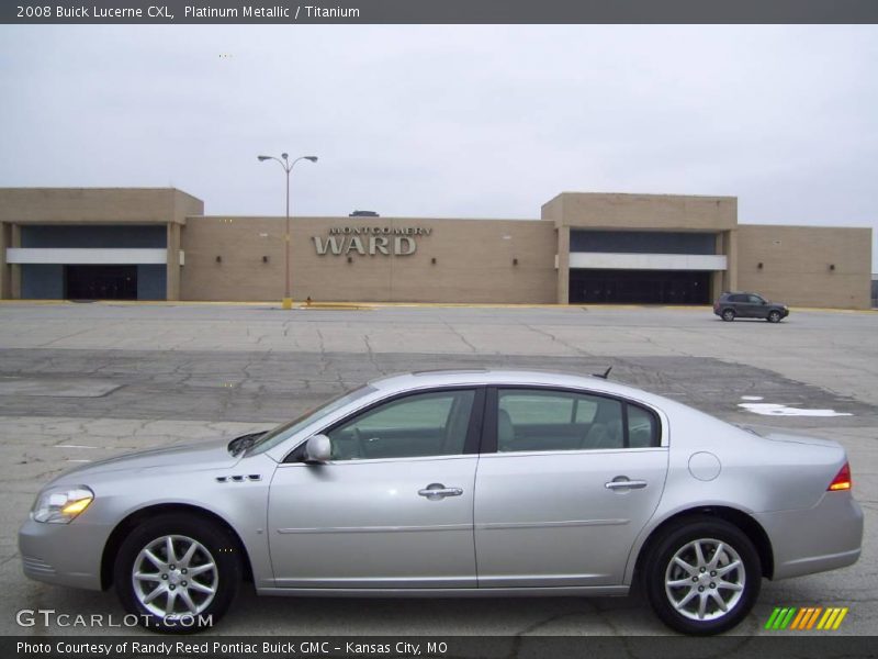 Platinum Metallic / Titanium 2008 Buick Lucerne CXL
