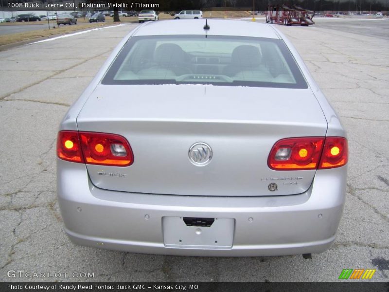 Platinum Metallic / Titanium 2008 Buick Lucerne CXL