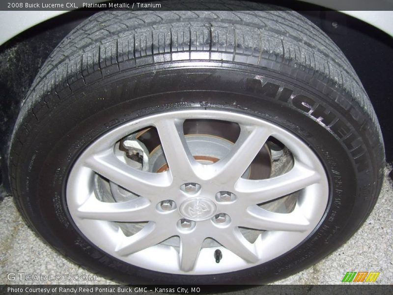 Platinum Metallic / Titanium 2008 Buick Lucerne CXL