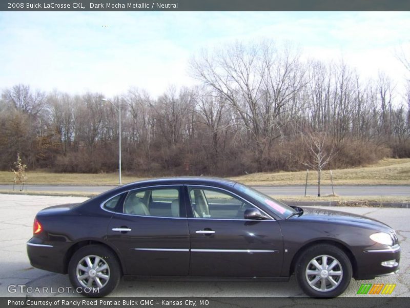 Dark Mocha Metallic / Neutral 2008 Buick LaCrosse CXL