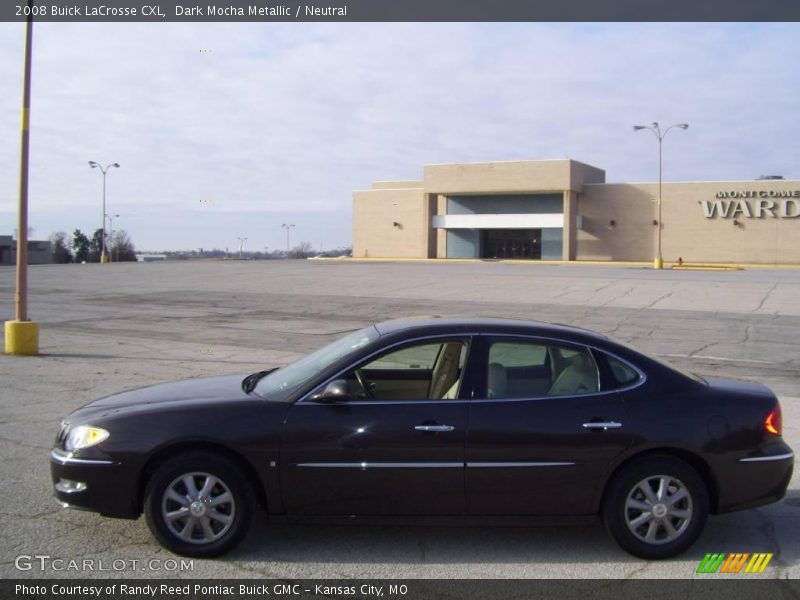 Dark Mocha Metallic / Neutral 2008 Buick LaCrosse CXL