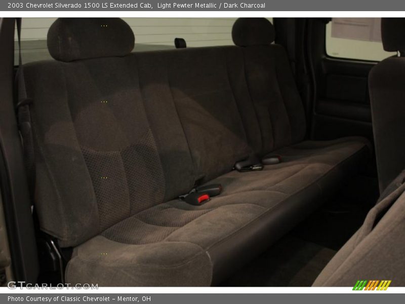 Light Pewter Metallic / Dark Charcoal 2003 Chevrolet Silverado 1500 LS Extended Cab