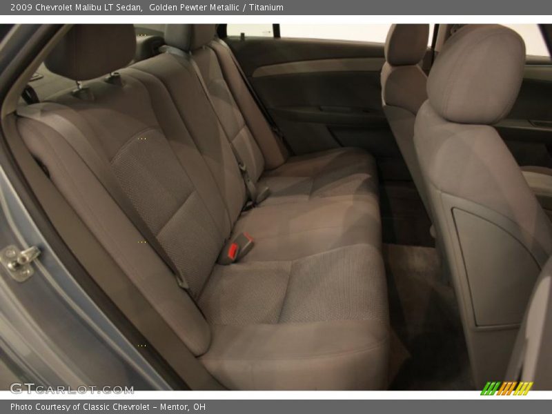 Golden Pewter Metallic / Titanium 2009 Chevrolet Malibu LT Sedan