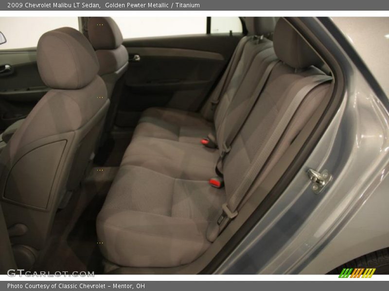 Golden Pewter Metallic / Titanium 2009 Chevrolet Malibu LT Sedan