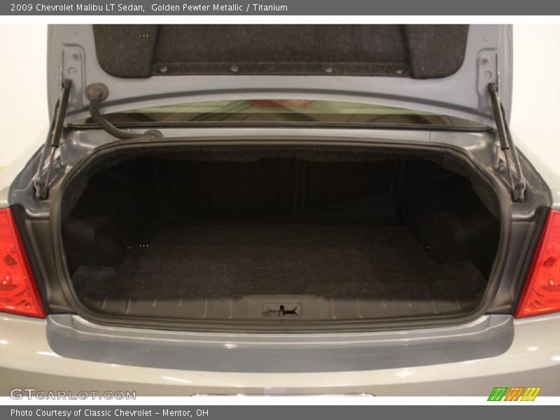 Golden Pewter Metallic / Titanium 2009 Chevrolet Malibu LT Sedan