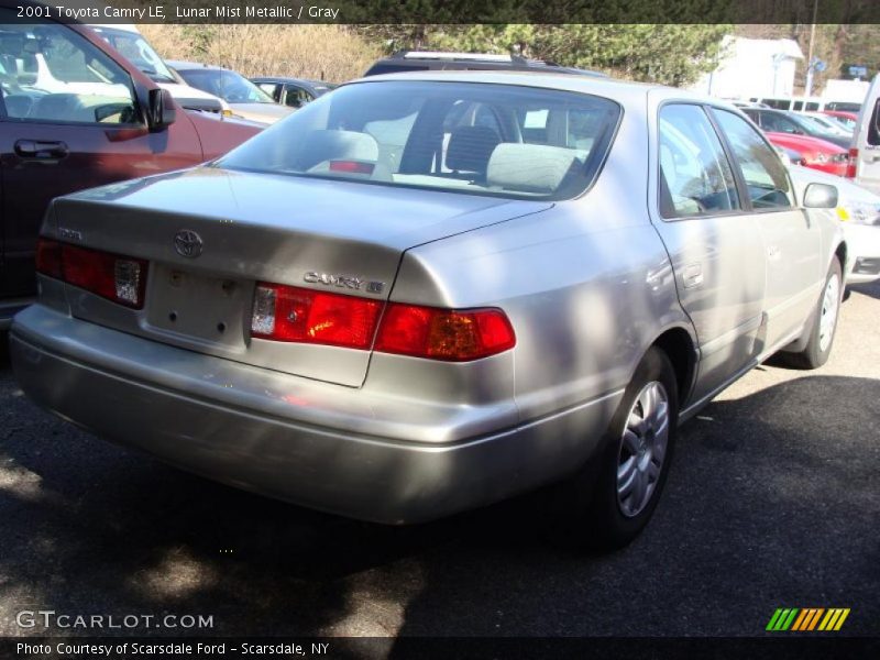 Lunar Mist Metallic / Gray 2001 Toyota Camry LE