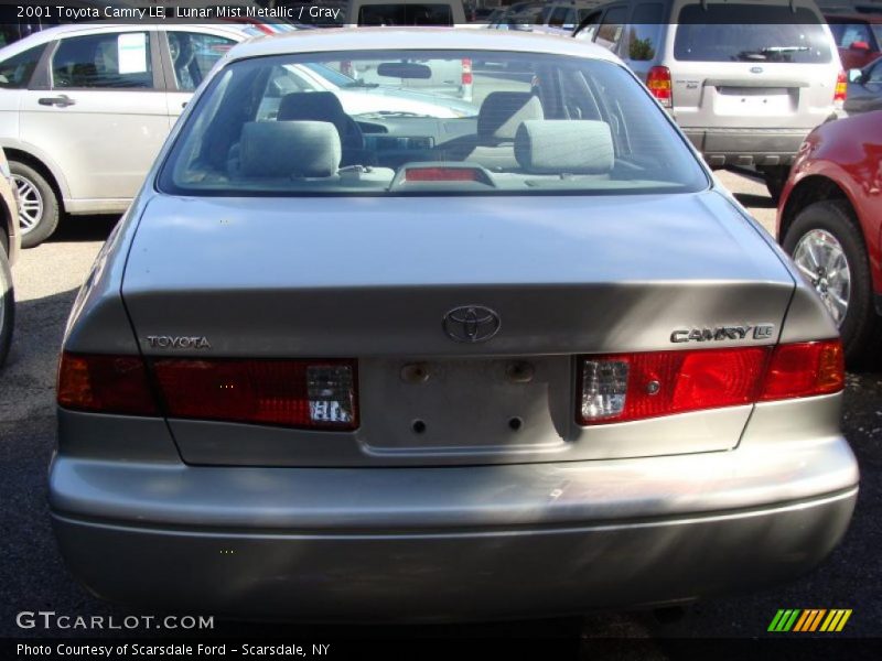 Lunar Mist Metallic / Gray 2001 Toyota Camry LE