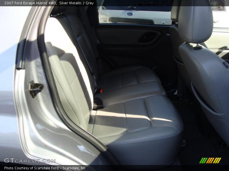 Silver Metallic / Gray 2007 Ford Escape Hybrid 4WD