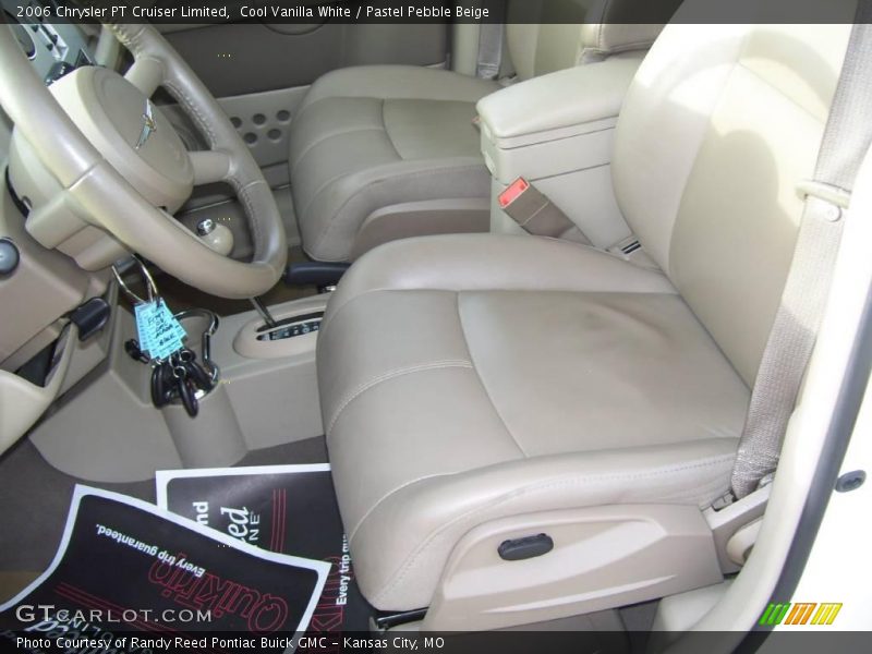 Cool Vanilla White / Pastel Pebble Beige 2006 Chrysler PT Cruiser Limited
