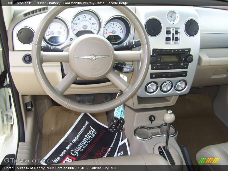Cool Vanilla White / Pastel Pebble Beige 2006 Chrysler PT Cruiser Limited