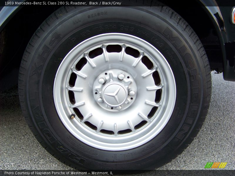 Black / Black/Grey 1969 Mercedes-Benz SL Class 280 SL Roadster