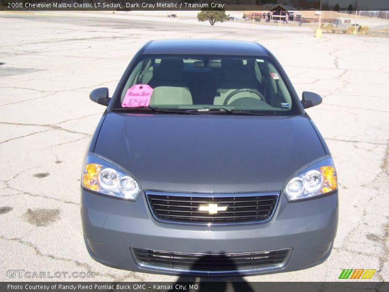 Dark Gray Metallic / Titanium Gray 2008 Chevrolet Malibu Classic LT Sedan