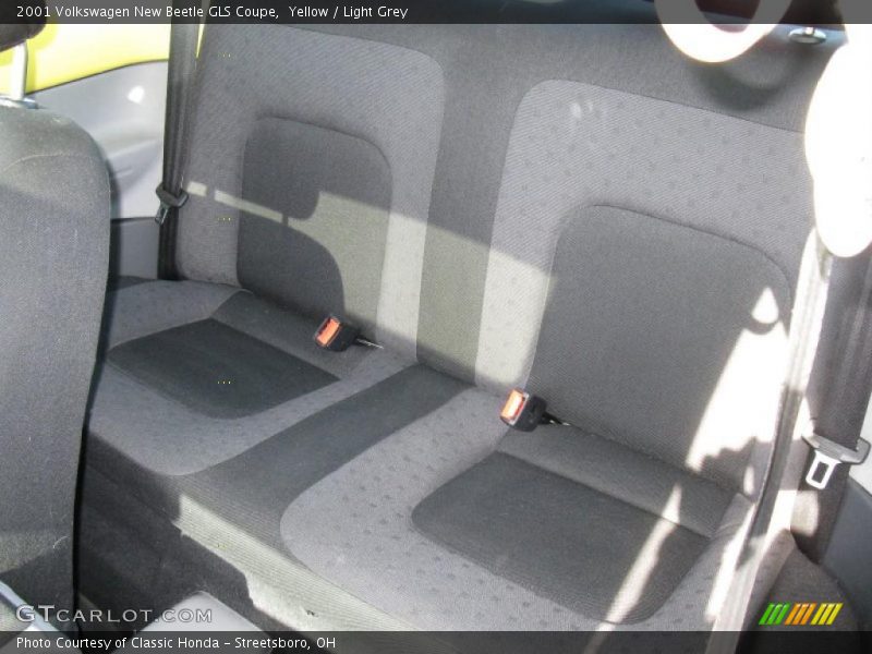 Yellow / Light Grey 2001 Volkswagen New Beetle GLS Coupe
