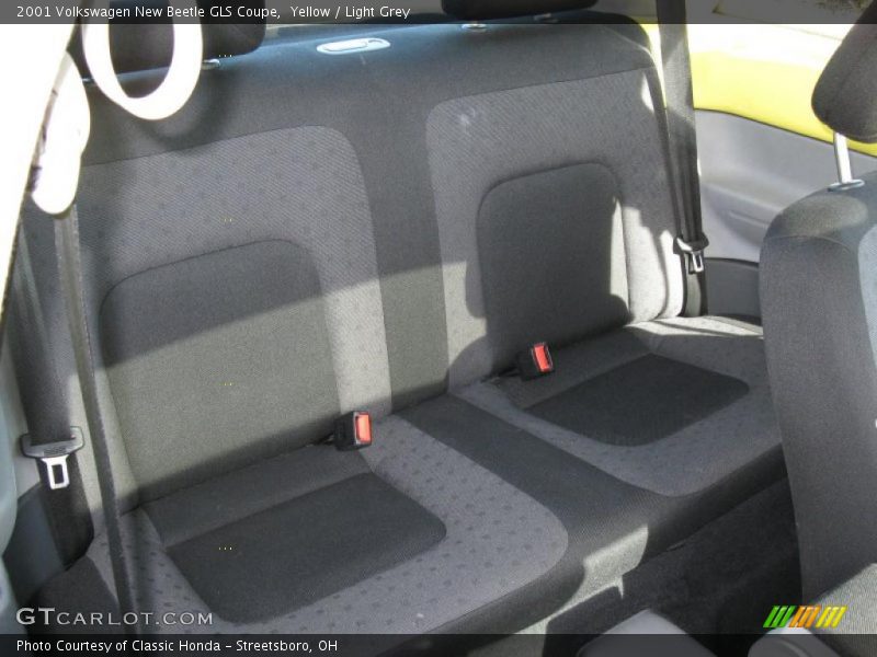 Yellow / Light Grey 2001 Volkswagen New Beetle GLS Coupe