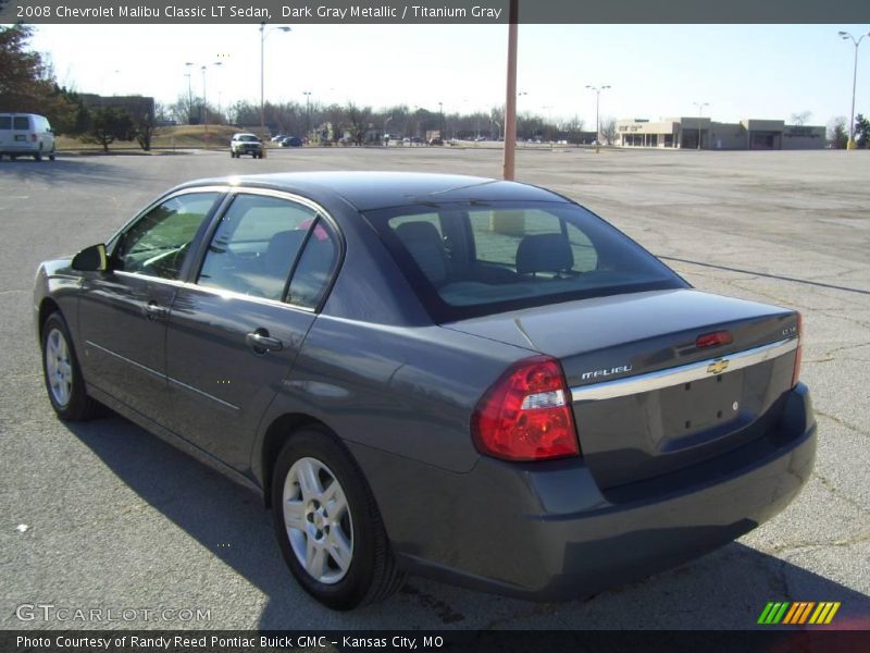 Dark Gray Metallic / Titanium Gray 2008 Chevrolet Malibu Classic LT Sedan