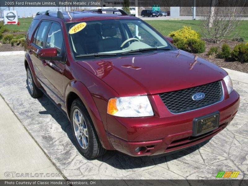 Redfire Metallic / Shale 2005 Ford Freestyle Limited