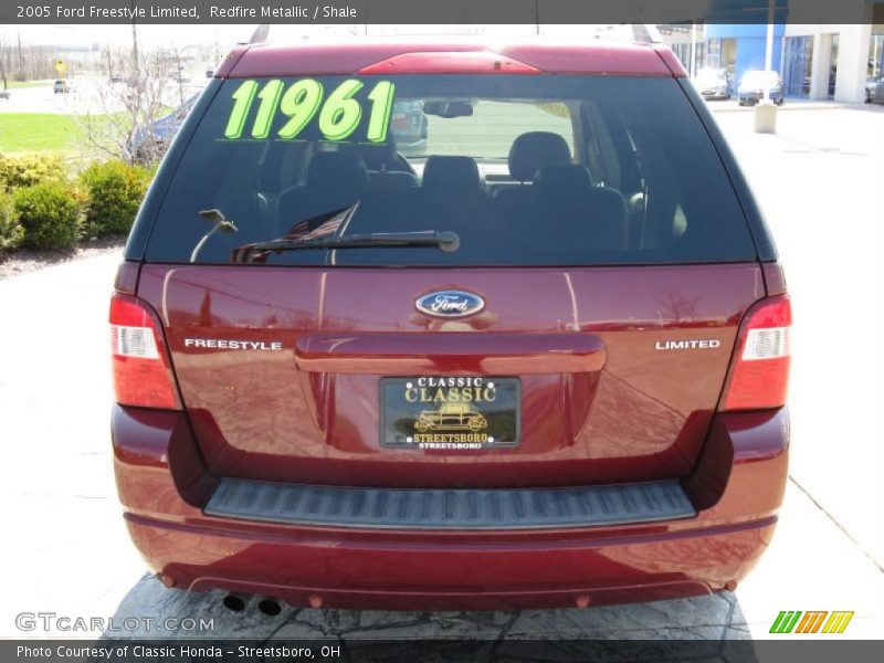 Redfire Metallic / Shale 2005 Ford Freestyle Limited
