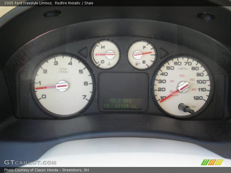 Redfire Metallic / Shale 2005 Ford Freestyle Limited