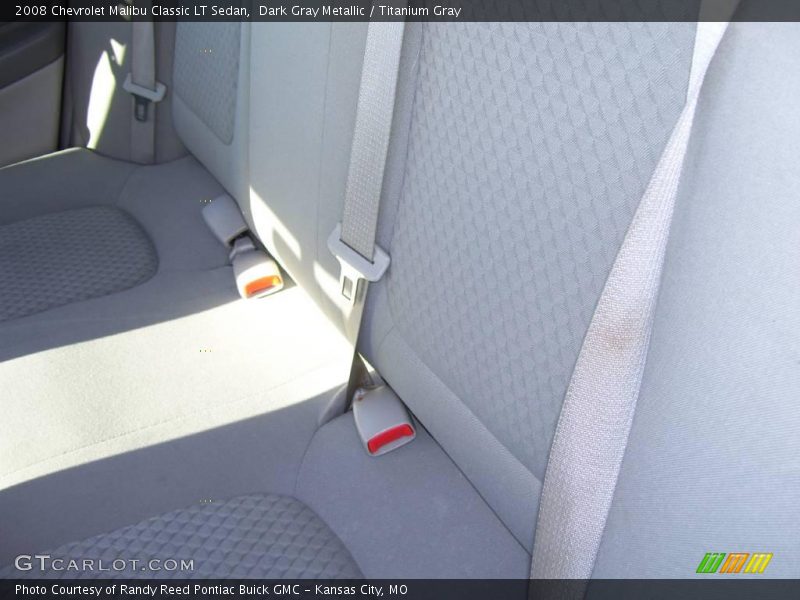 Dark Gray Metallic / Titanium Gray 2008 Chevrolet Malibu Classic LT Sedan