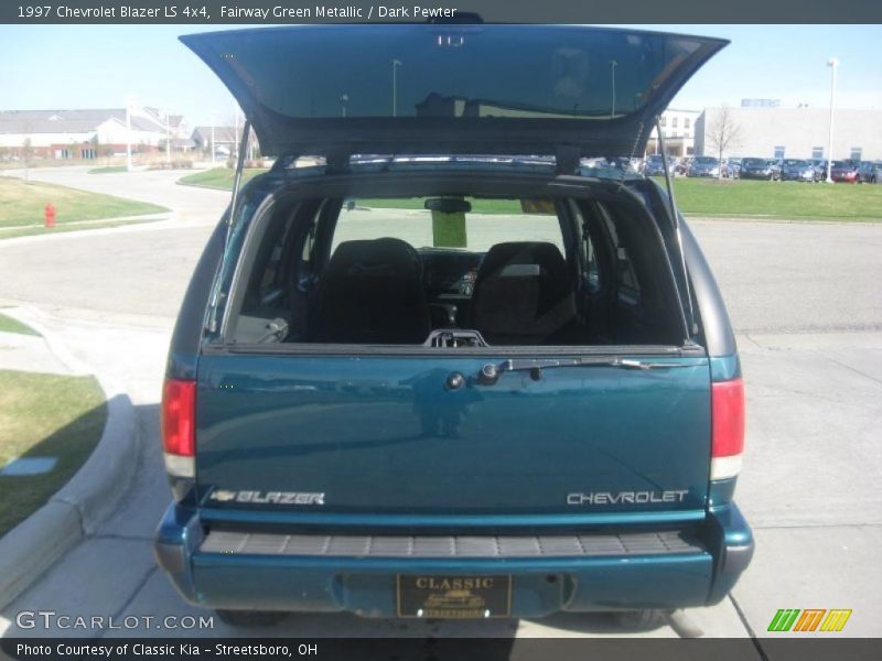 Fairway Green Metallic / Dark Pewter 1997 Chevrolet Blazer LS 4x4
