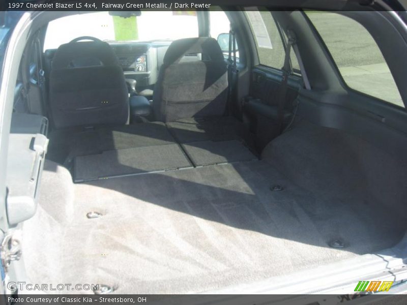 Fairway Green Metallic / Dark Pewter 1997 Chevrolet Blazer LS 4x4