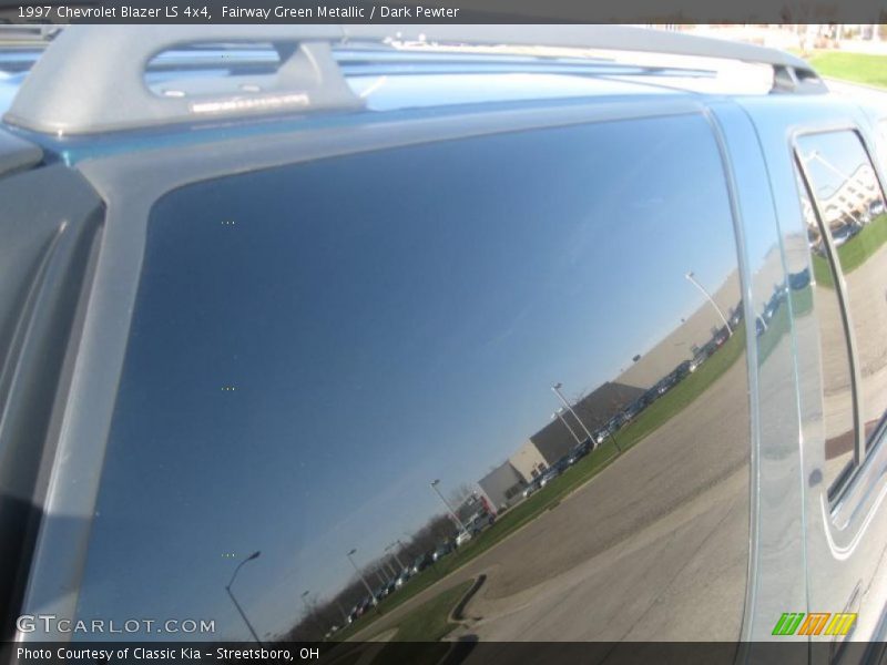 Fairway Green Metallic / Dark Pewter 1997 Chevrolet Blazer LS 4x4