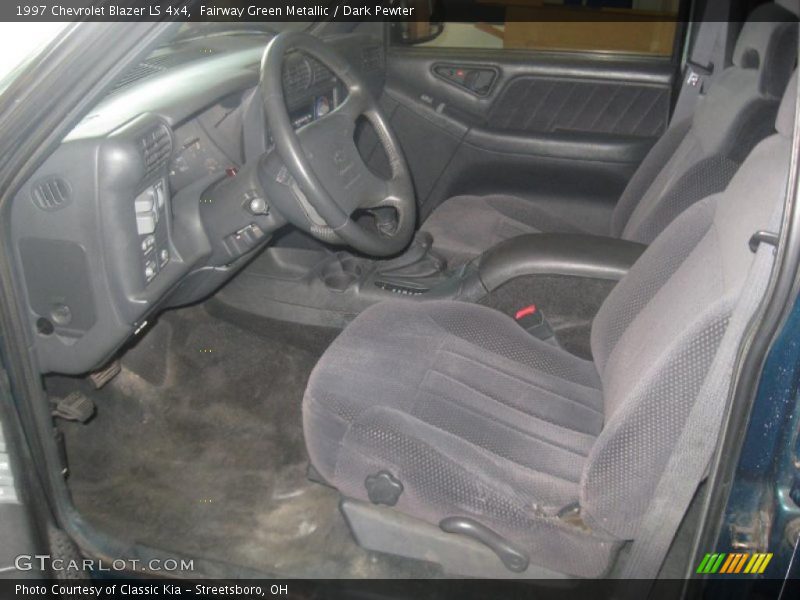 Fairway Green Metallic / Dark Pewter 1997 Chevrolet Blazer LS 4x4