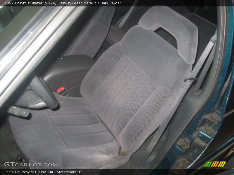 Fairway Green Metallic / Dark Pewter 1997 Chevrolet Blazer LS 4x4