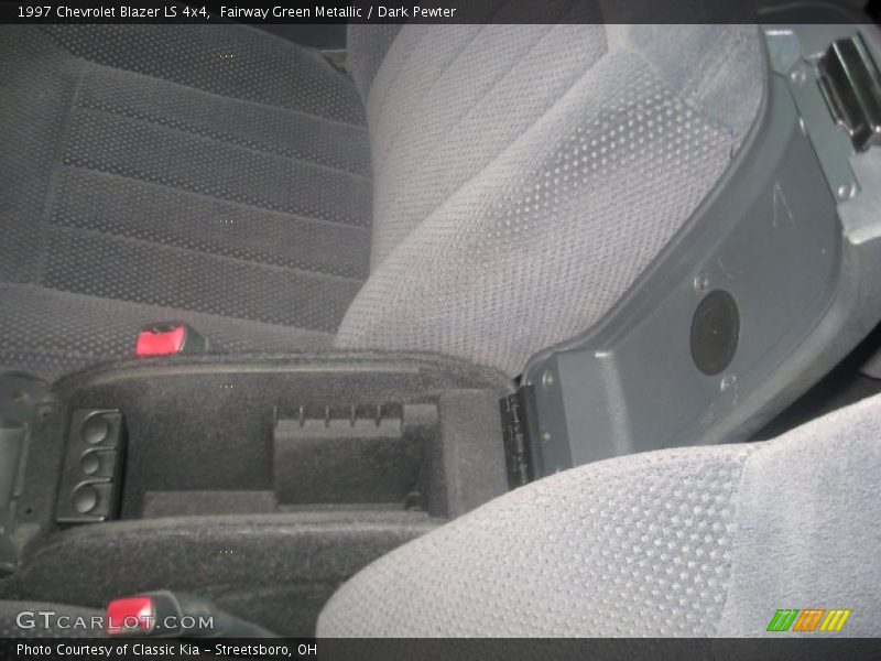 Fairway Green Metallic / Dark Pewter 1997 Chevrolet Blazer LS 4x4
