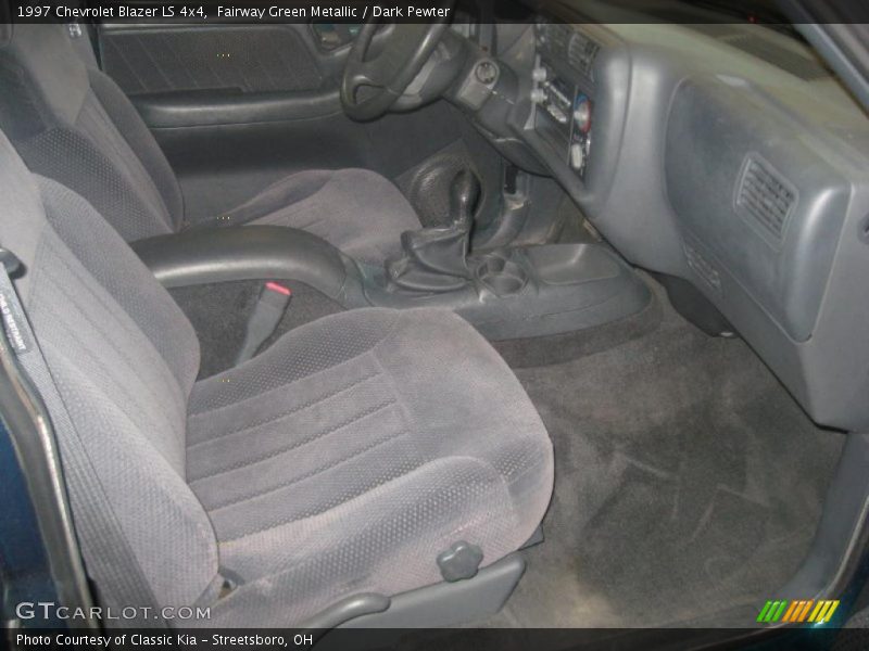 Fairway Green Metallic / Dark Pewter 1997 Chevrolet Blazer LS 4x4