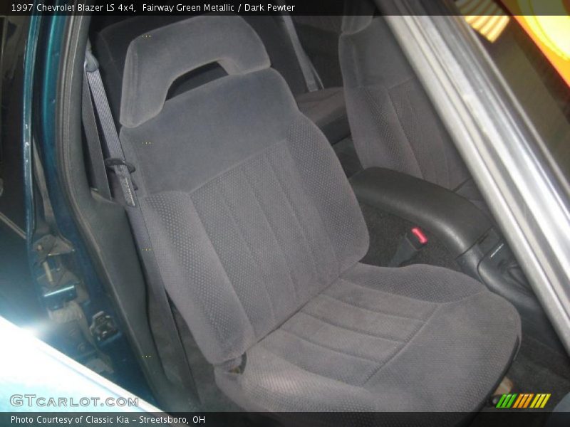 Fairway Green Metallic / Dark Pewter 1997 Chevrolet Blazer LS 4x4