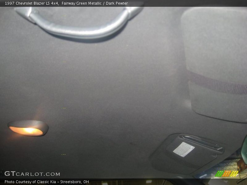 Fairway Green Metallic / Dark Pewter 1997 Chevrolet Blazer LS 4x4