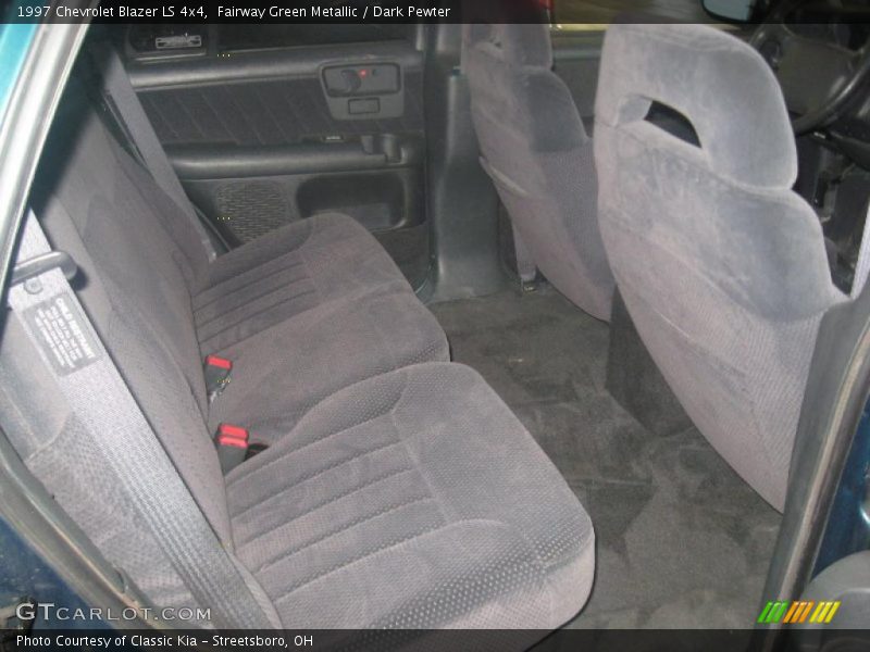 Fairway Green Metallic / Dark Pewter 1997 Chevrolet Blazer LS 4x4