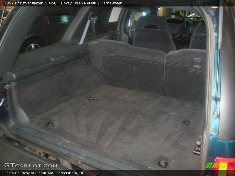 Fairway Green Metallic / Dark Pewter 1997 Chevrolet Blazer LS 4x4