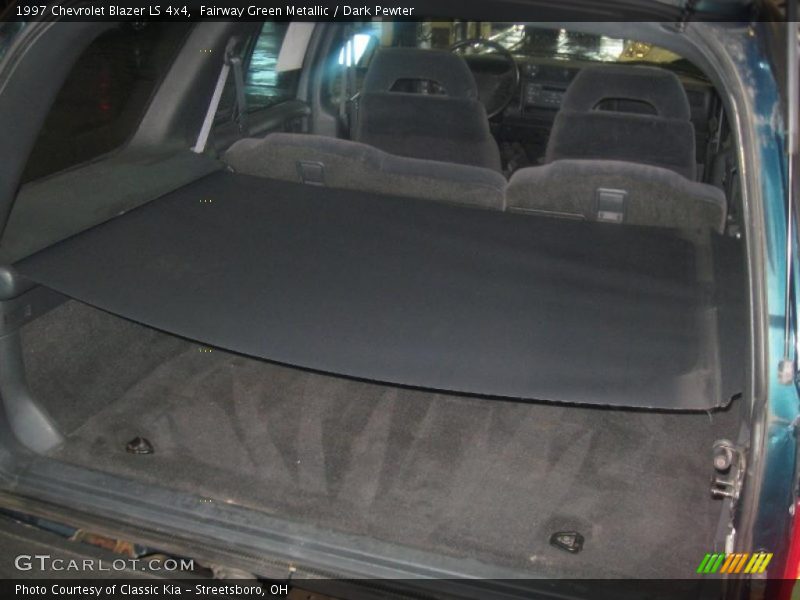 Fairway Green Metallic / Dark Pewter 1997 Chevrolet Blazer LS 4x4