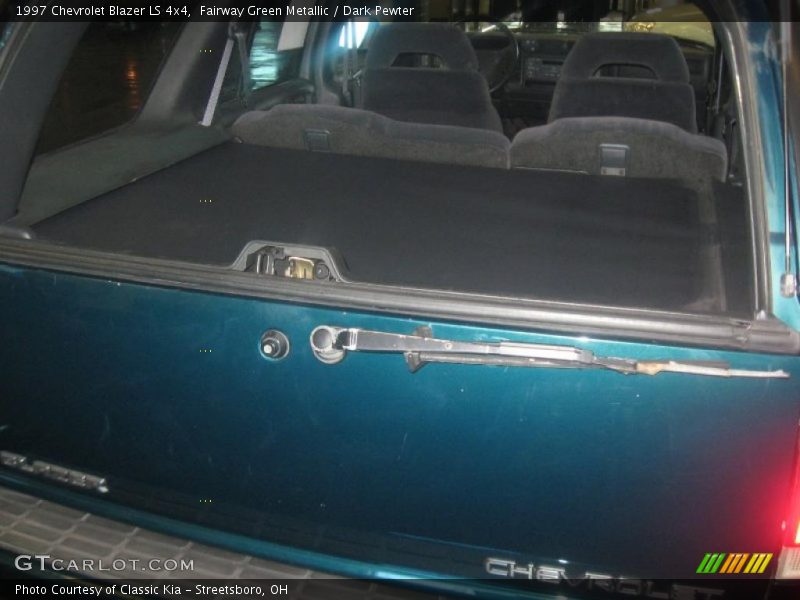 Fairway Green Metallic / Dark Pewter 1997 Chevrolet Blazer LS 4x4