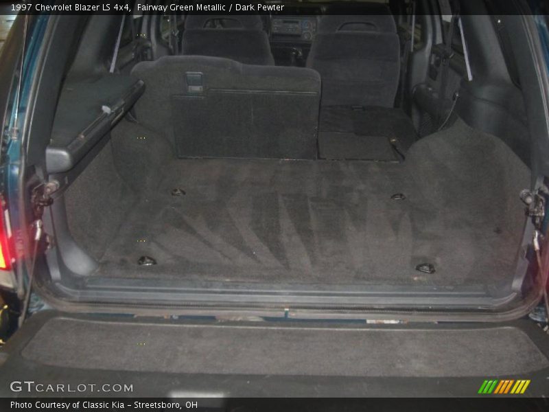 Fairway Green Metallic / Dark Pewter 1997 Chevrolet Blazer LS 4x4