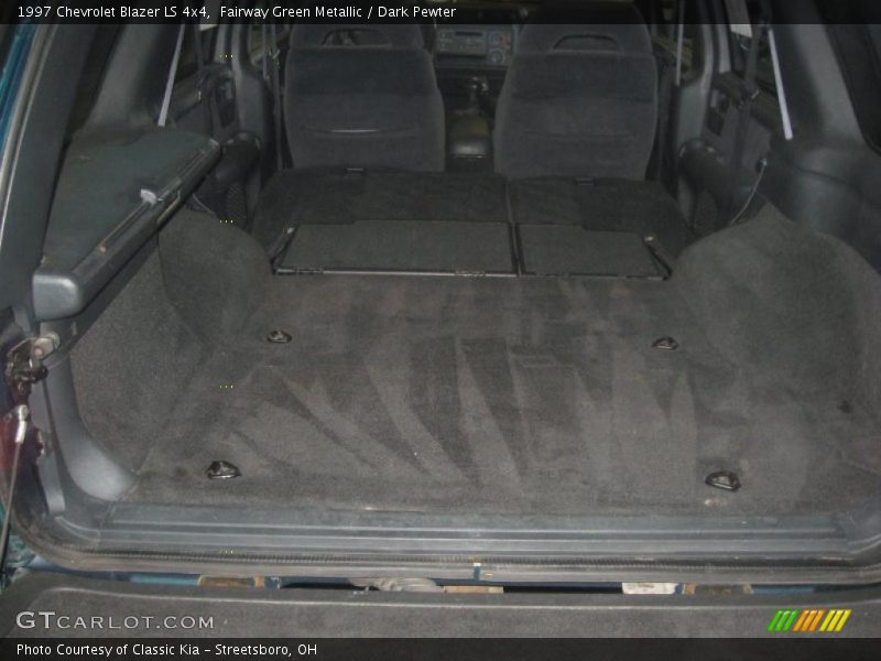 Fairway Green Metallic / Dark Pewter 1997 Chevrolet Blazer LS 4x4