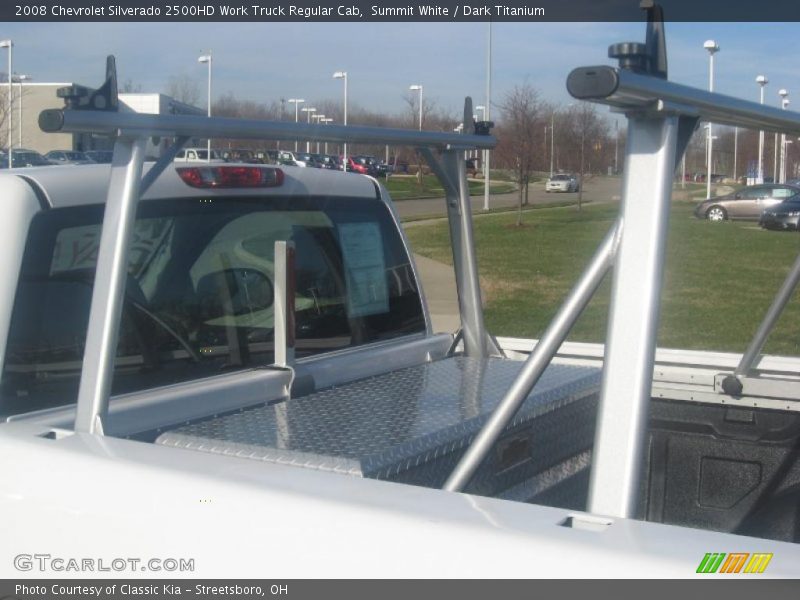 Summit White / Dark Titanium 2008 Chevrolet Silverado 2500HD Work Truck Regular Cab