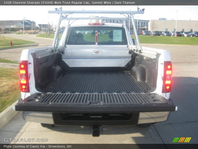 Summit White / Dark Titanium 2008 Chevrolet Silverado 2500HD Work Truck Regular Cab