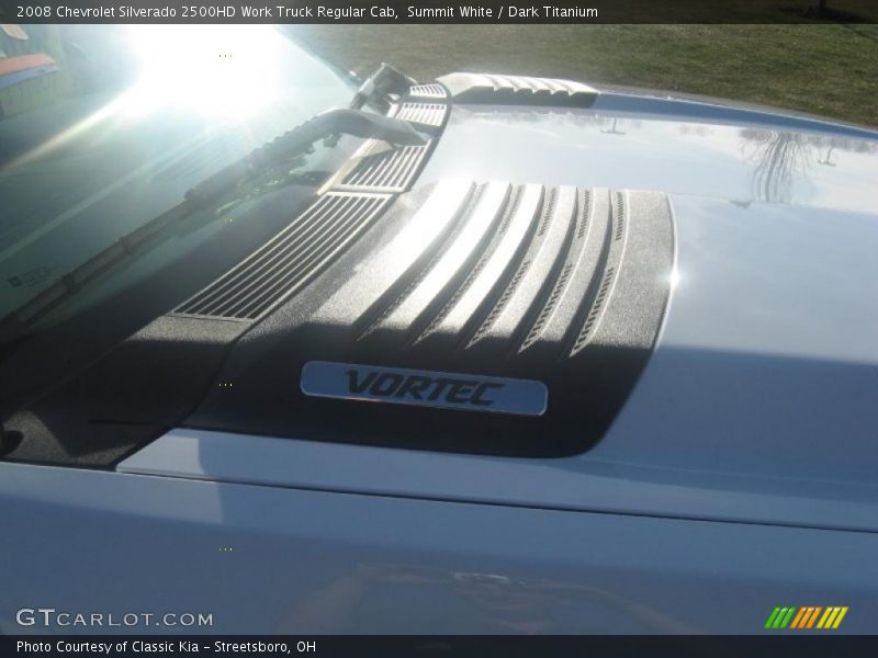 Summit White / Dark Titanium 2008 Chevrolet Silverado 2500HD Work Truck Regular Cab