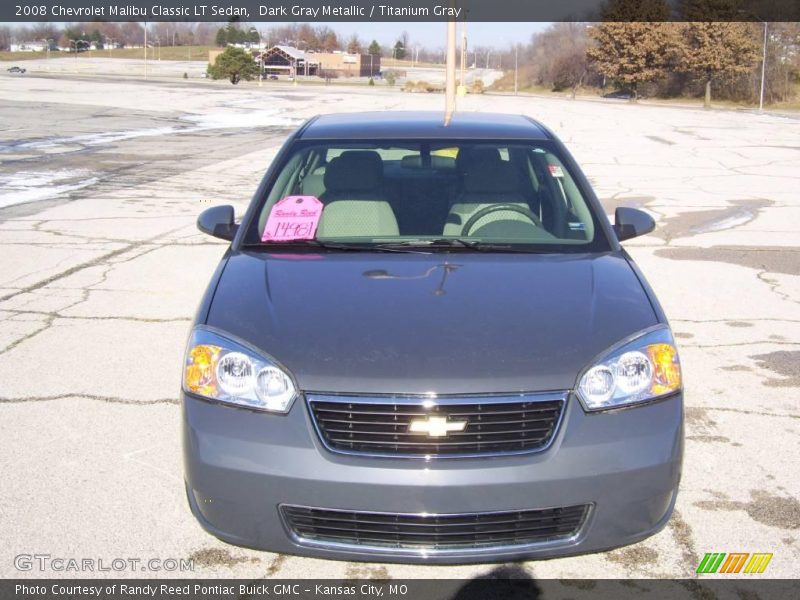 Dark Gray Metallic / Titanium Gray 2008 Chevrolet Malibu Classic LT Sedan