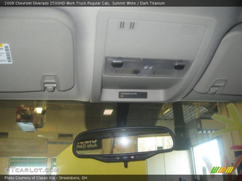Summit White / Dark Titanium 2008 Chevrolet Silverado 2500HD Work Truck Regular Cab