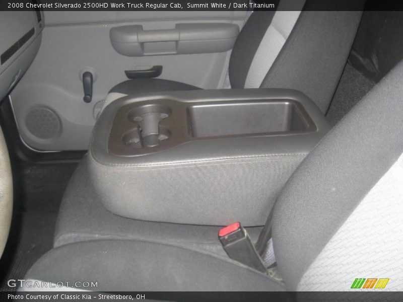 Summit White / Dark Titanium 2008 Chevrolet Silverado 2500HD Work Truck Regular Cab